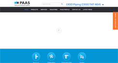 Desktop Screenshot of paas.com.au